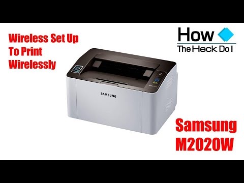 connect samsung m2020w to wifi